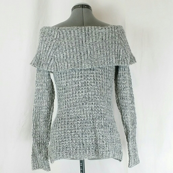 J.J. Always Cowl Neck Sweater Buttons Front Pocket - Picture 3 of 4